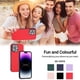 thumbnail image 5 of Funda Antigolpes para iPhone 14 Pro Cubierta Delgada Rojo, 5 of 6