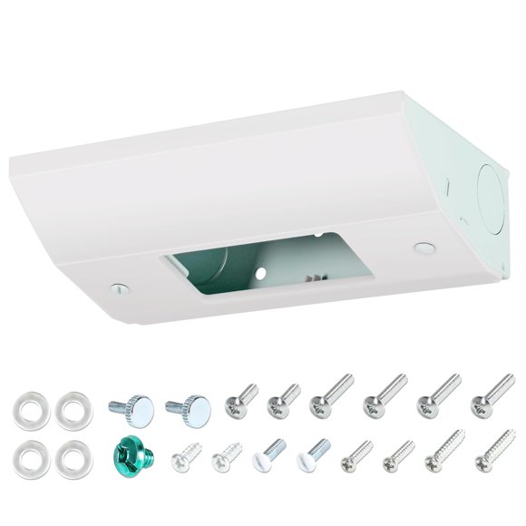 Caja de Enchufe Bajo Encimera Suplife Acero Inoxidable de Perfil Delgado
