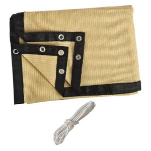 Ioensy - Cubierta De Tela Para Sombra, Granero, Distancia Del Agujero De 1M, Red De Sombra Para Invernadero, Aislamiento Térmico, 1Mx4M