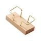 thumbnail image 5 of Organizador De Tarjetas De Visita De Madera Para Escritorio, Accesorio Para Mesas De Conferencias, 11 X 5 Cm, Marrón Claro, 5 of 5