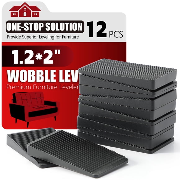 Kit de nivelador de muebles PROPA, 12 unidades, cuñas de goma antioscilantes