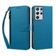 thumbnail image 3 of Funda con Billetera para [Samsung Galaxy S21 Ultra] con Bolsillo Zipper y Tarjetero Azul lago, 3 of 6