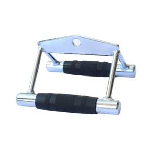 Ioensy - Double D Fila De Hilera Barra De Presión De Acero Hacia Abajo Para Ejercicio Sports Triceps