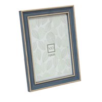 Vgo - Marco Símil Madera Combinado Celeste 10X15 Cm