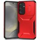 thumbnail image 1 of Funda Resistente para Samsung Galaxy S24 Plus con Tapa Deslizante y Protección Militar Rojo, 1 of 6