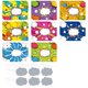 thumbnail image 1 of Tarjetas Raspables INKNOTE 120 uds 7,5 x 10 cm 8 estilos, 1 of 7