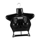 thumbnail image 2 of Maniquí Colgante Torso Forma De Vestido De Torso Superior Femenino Para Escaparate De Tienda Minorista Negro, 2 of 5