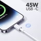 thumbnail image 4 of Cable Para iPhone Carga Rápida Usb-c 45w Kbod Cbo14 de C a C, 4 of 6