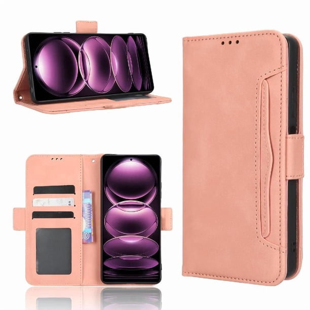 Funda Cartera Magnética para Xiaomi Redmi Note 12 PRO Plus 5G- Tarjetero Desmontable, Cuero PU, Soporte