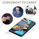 thumbnail image 4 of Conde Duckula Porta Pasaporte y Cartera de Viaje Premium de Cuero PU, Funda de Pasaporte Bloqueo RFID con Ranuras para Tarjetas de Crédito, Estuche para Libro de Pasaporte para Familia 10cm × 15cm, 4 of 6