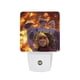 thumbnail image 1 of El Bebé Jefazo: Niña Blanca Luz nocturna LED con sensor de anochecer a amanecer para dormitorio, baño, pasillo, escaleras - Lámpara LED nocturna de enchufe, 0.5W - 1 pieza, 1 of 6
