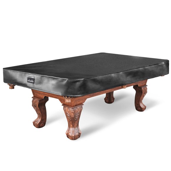 Cobertura para Mesa de Billar Shieldo 284 cm Cuero Sintético Negro