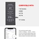 thumbnail image 2 of Batería UoFide para iPhone 7, 4.7 pulgadas, 2750 mAh, kit de repuesto, 2 of 7