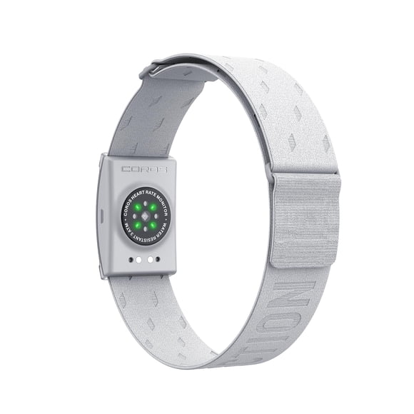 Pulsómetro COROS Comfortable con batería de 38 horas, color gris