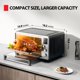 thumbnail image 2 of Horno tostador Air Fryer TOSHIBA ChefFry 26,4 L 12 en 1 inoxidable, 2 of 8