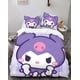 thumbnail image 1 of Cartoo-n Bunn-y 3-Piece Bed- Set Warm- and- Comfort Kawaii Bedd-ing Set C-ute Soft Microfib-er Bedc-loths for -Boys Girls Kids -Twin, 1 of 5