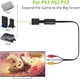 thumbnail image 4 of Cable AV de 1,8 m para PS2, PS1, PS3 y PS4, compatible con Playstation 1, 2 y 3, color negro, 4 of 7