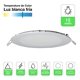 thumbnail image 3 of Panel Led Foco Plafón Empotrado Redondo 15w 19cm Luz Fría, 3 of 8
