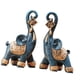 thumbnail image 2 of 2 Estatuas Modernas De Elefantes, Escultura De Animales Para Decoración De Entrada De Mesa, 2 of 5
