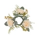 thumbnail image 3 of Anillos Para Velas, Coronas, Anillos Para Velas De Flores De Seda Para Comedor, Rosa Navideña, 3 of 3