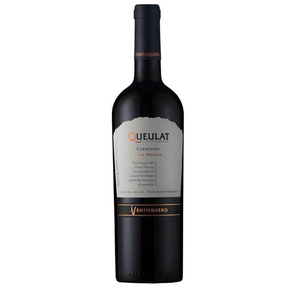 Vino Tinto Queulat Gran Reserva Carmenere Botella, 750 ml