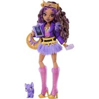 Muñeca Monster High Clawdeen Wolf Con Accesorios Y Mascota