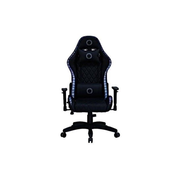Silla Gamer Nibio Pro RGB con Control Remoto Apoyabrazos 2D Reclinable Negra