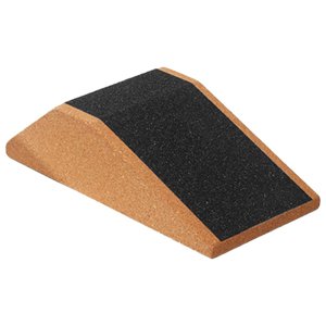 Ioensy - Bloque De Cuña Para Sentadillas De Corcho, Plataforma Duradera Para Pilates, Gimnasio, Sentadillas Elevadas Con Talón, 1 Ud.