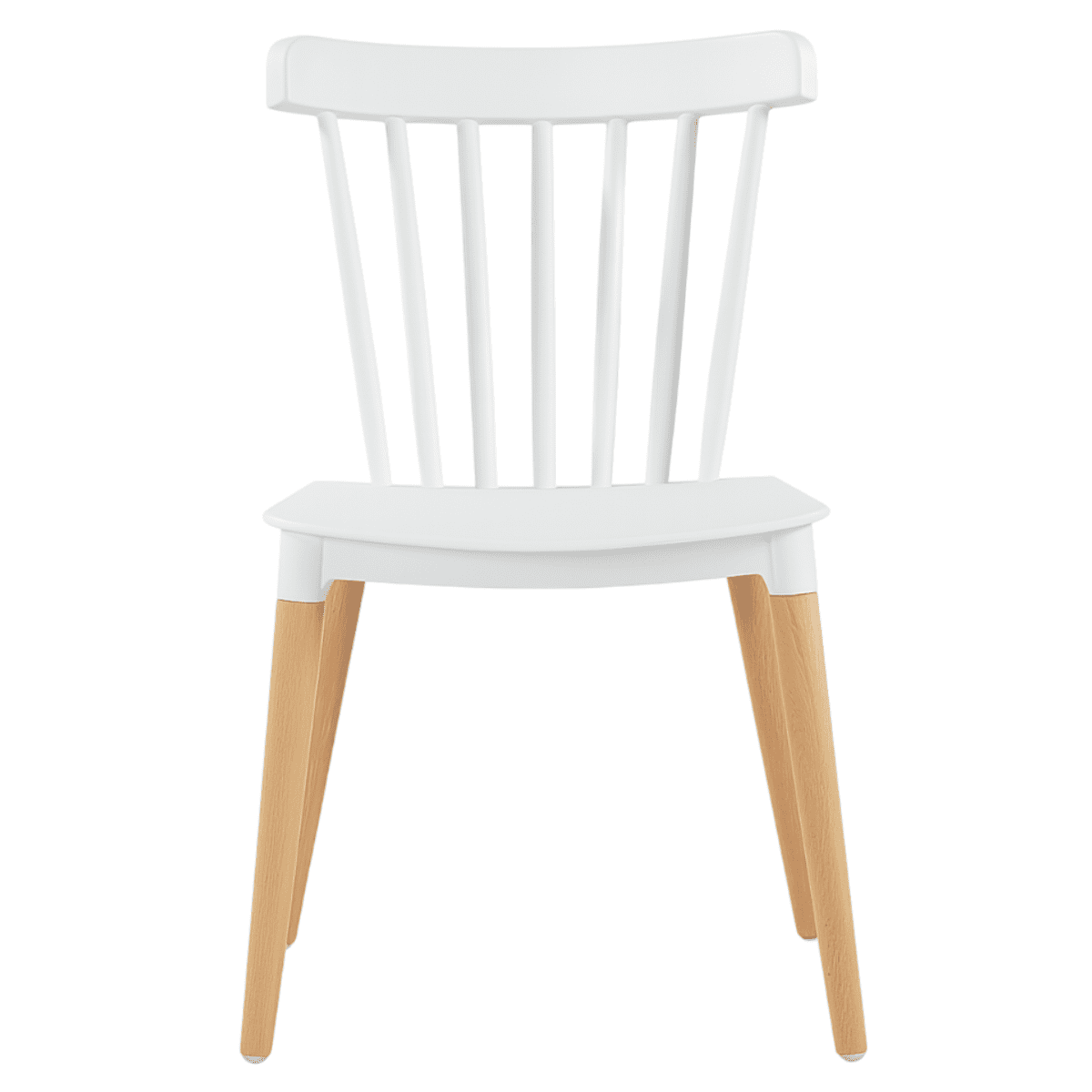 Moboi - Silla Windsor Para Comedor O Terraza Blanca