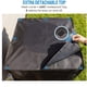 thumbnail image 2 of Cubiertas de aire acondicionado para el exterior, malla completa con top impermeable desmontable, transpirable y todas las estaciones, protector central de unidad de aire acondicionado de 28, 2 of 3