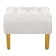thumbnail image 5 of Sofa Retro 3c + 2 Pouf Felpa 01 Crudo, 5 of 6