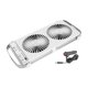 thumbnail image 1 of Ventilador De Ventana De Techo Para RV, Ventilador De Refrigeración, Cable CC De 3 Metros, Portátil, 12V CC, Blanco, 1 of 5