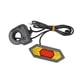 thumbnail image 3 of Kit de piezas de luz intermitente trasera para scooter, luz de guardabarros de scooter sólida y de fácil instalación, lámpara de señal de para x Para M365, 3 of 5