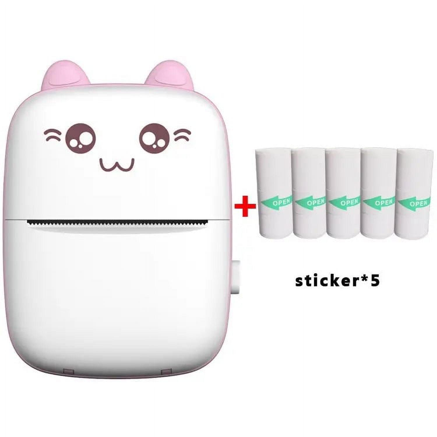 Startechoffice - Mini Impresora Térmica Portátil De Etiquetas Inalámbrica Con Adhesivo