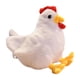 thumbnail image 2 of Pollo De Peluche De Juguete, Figura Suave, Mu?eco De Peluche Para Ni?os, Ni?as Y Ni?os, Blanco, 40 Cm, 2 of 5