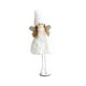 thumbnail image 2 of Adorno Navideño Coleccionable Suave Para Repisa De Mesa Navideña De Color Blanco, 2 of 3