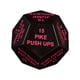 thumbnail image 2 of Fitness Challenge Dados Grupo Clase Ejercicio Dados Para Principiantes Gimnasio Hombres Mujeres Rojo, 2 of 4