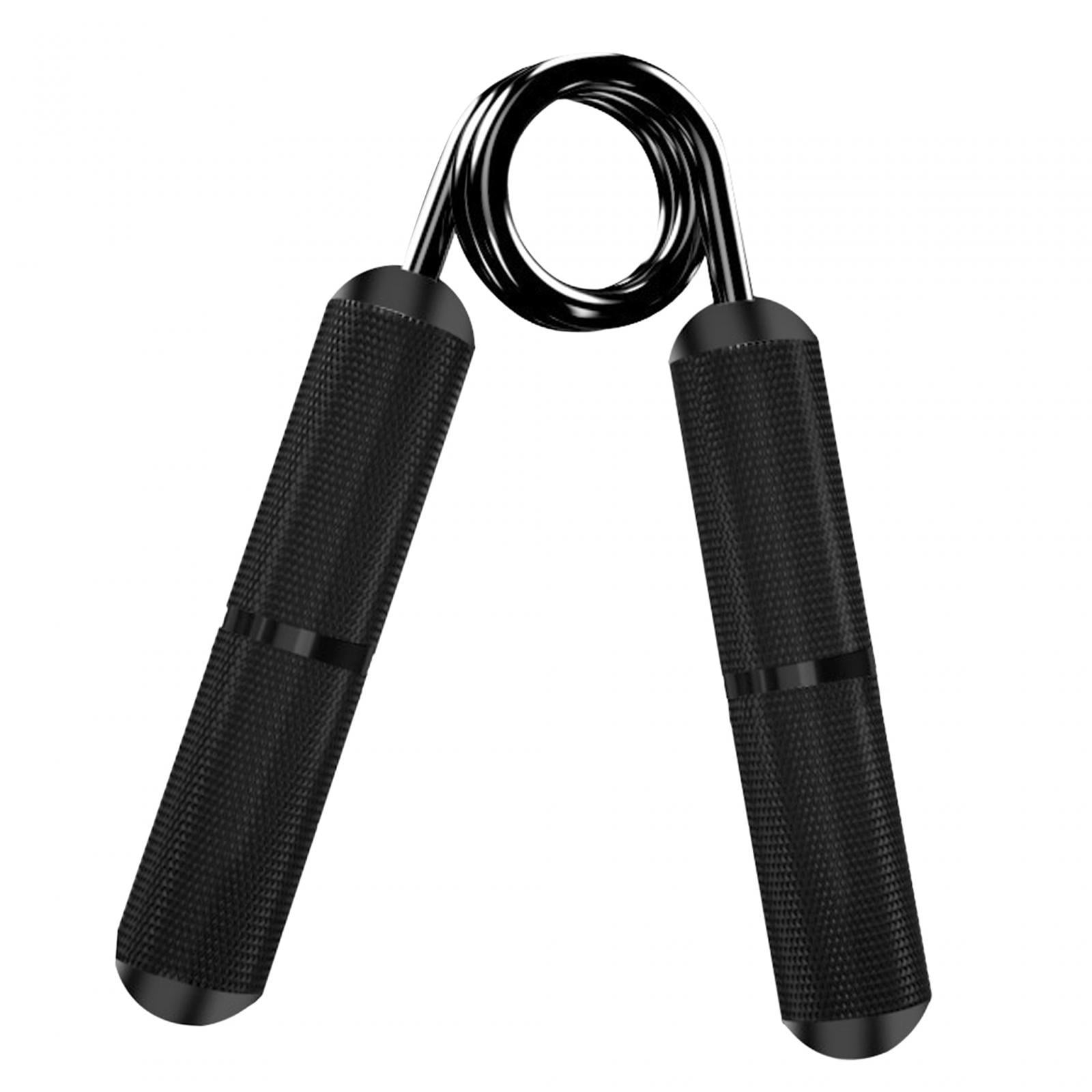 Magideal - Pinza De Mano Fortalecedor De Agarre De Mano De Metal Camilla De Ejercicio De Mano Muñeca Antebrazo Ejercitador De Mano Para Músico , Negro 300lb