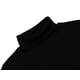 thumbnail image 4 of Suéter negro de algodón slim fit con cuello alto para hombre Poriff, 4 of 4