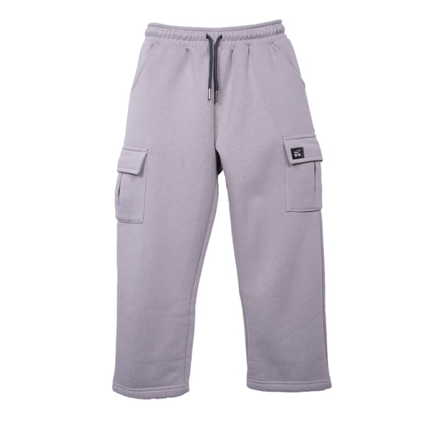 Pantalón Buzo Niño Recto Cargo Taupe