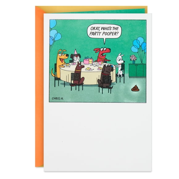 Tarjeta de Felicitación Hallmark Shoebox Divertida de Cumpleaños para Niños