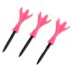 thumbnail image 1 of 3 unids tees de golf ajustables de plástico giratorio golf tees tee de golf rosa, 1 of 5