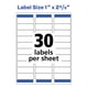thumbnail image 5 of Etiquetas De Dirección Easy Peel Sure Feed 3000 Blancas 1 X 2 6 Cm, 5 of 9
