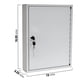 thumbnail image 3 of Armario para llaves BankSupplies Fort Knox, 60 llaves, acero, 3 of 9