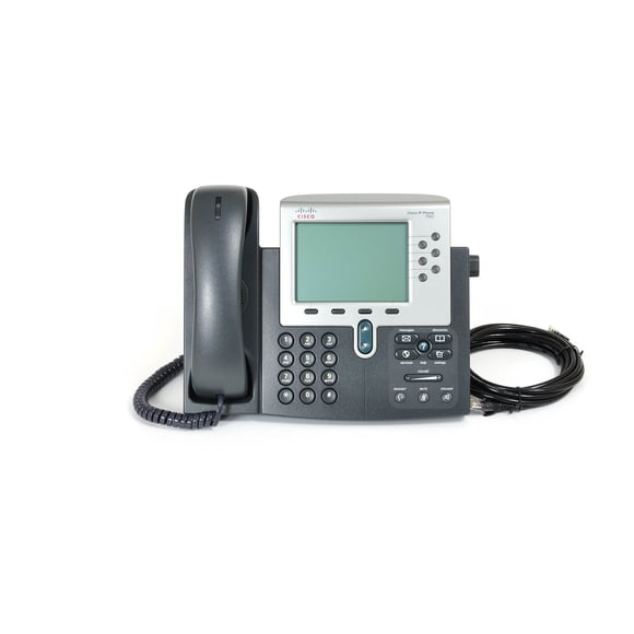Teléfono IP Cisco 7962G Reacondicionado PoE con Pantalla de 5 pulgadas