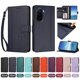 thumbnail image 4 of Funda Cartera Trébol para Xiaomi Poco M7 4G con Ranuras Tarjetas y Carga Inalámbrica Azul oscuro, 4 of 6