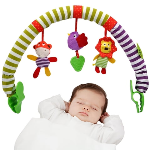 Genérico - Sonajero Arco Estimulacion Colgante Carrito Bebé Peluche Lau