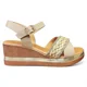 thumbnail image 1 of Sandalia Mujer Dorada Amalfi Cuña New Walk, 1 of 1