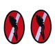 thumbnail image 4 of 2x Elipse Buceo Buceo Bandera Parche Bordado Hierro En Emblema Recuerdo, 4 of 5