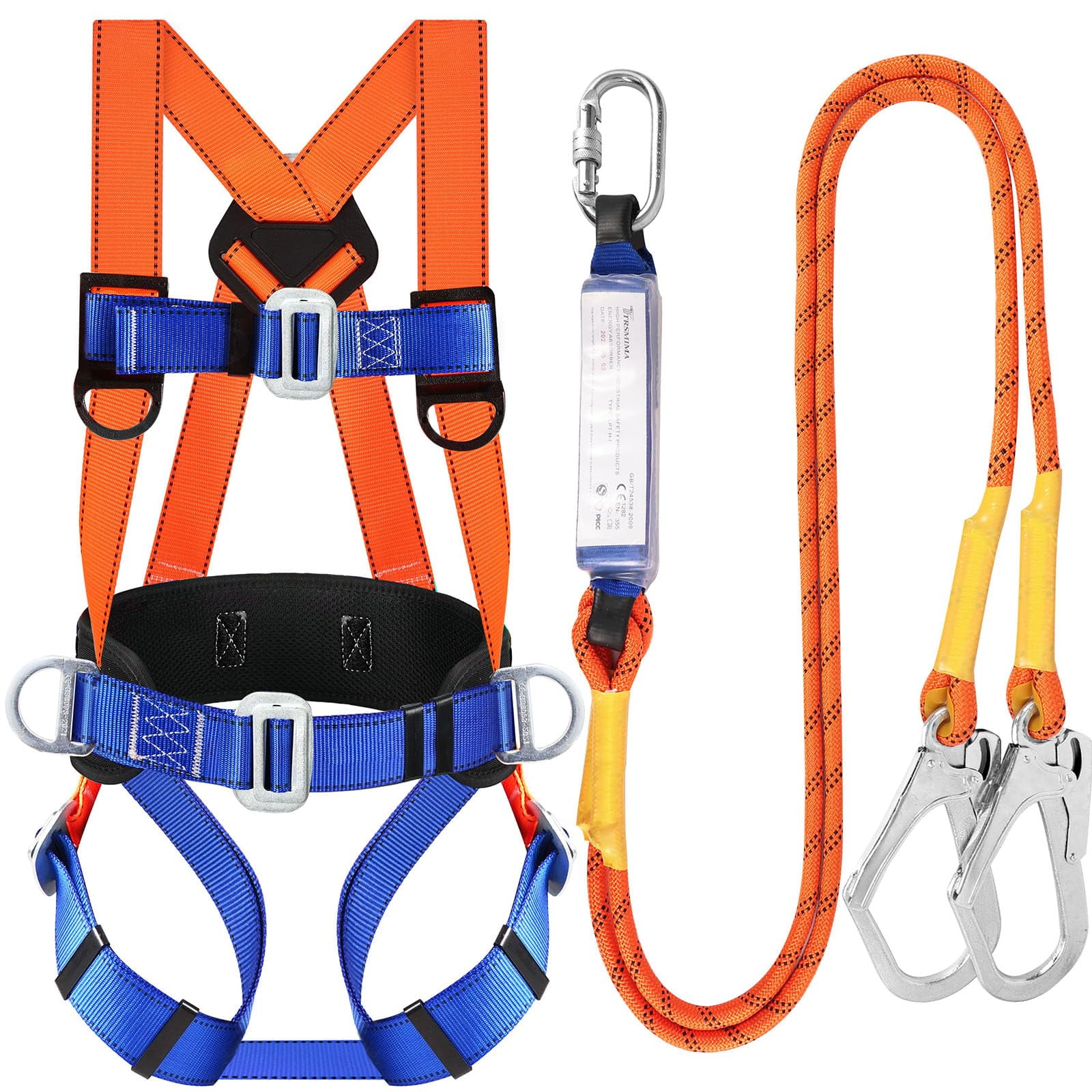Arnés De Seguridad, Kit De Protección Contra Caídas Tt Trsmima, Cuerpo Completo